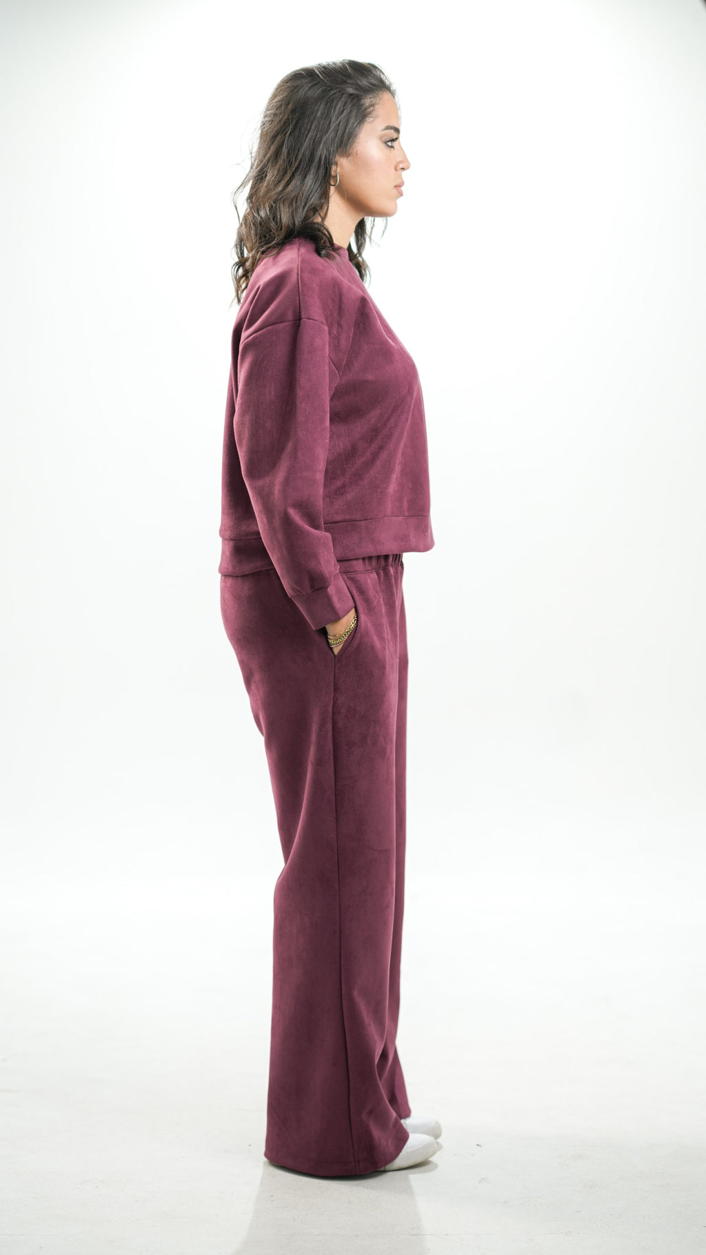 Suede Suit