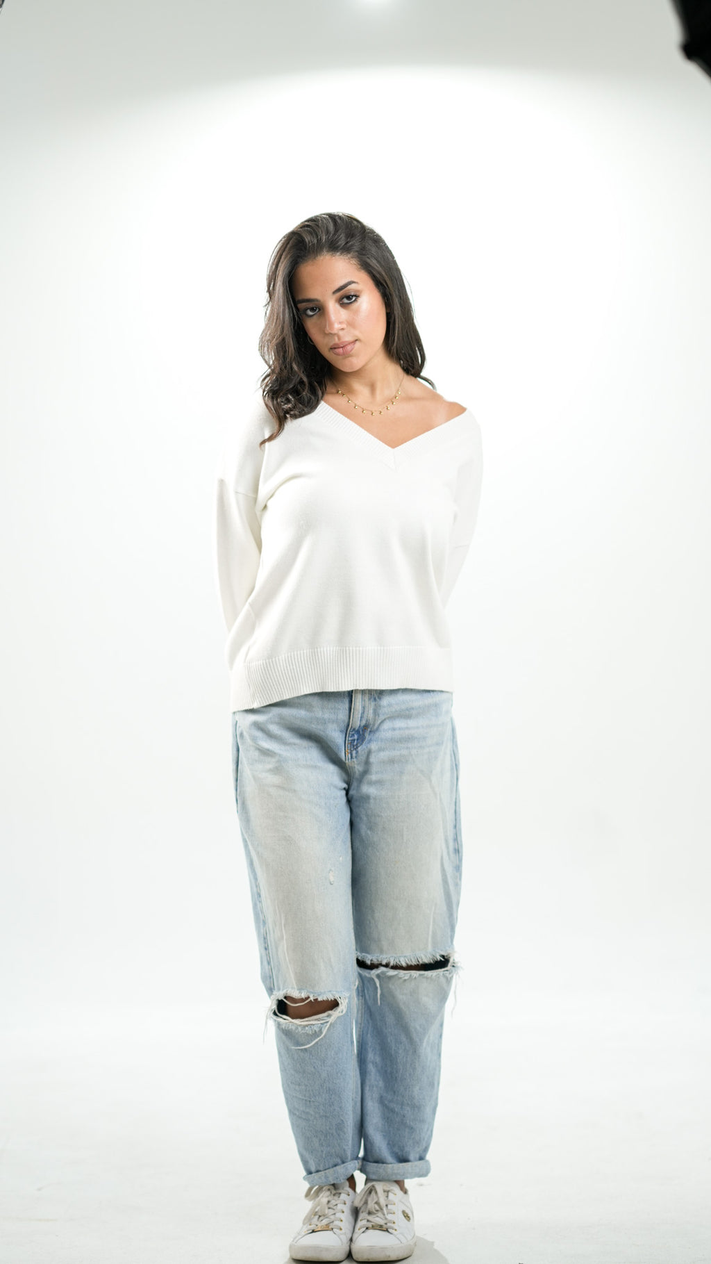 Pullover V neck