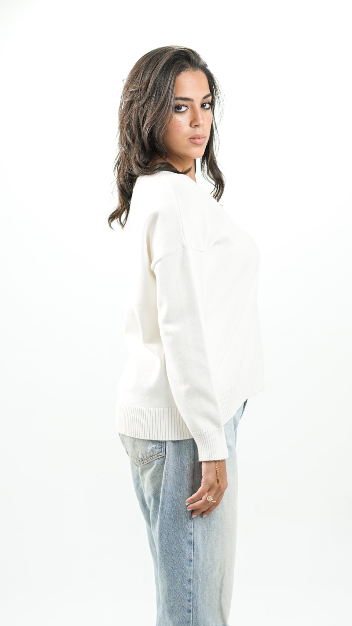 Pullover V neck
