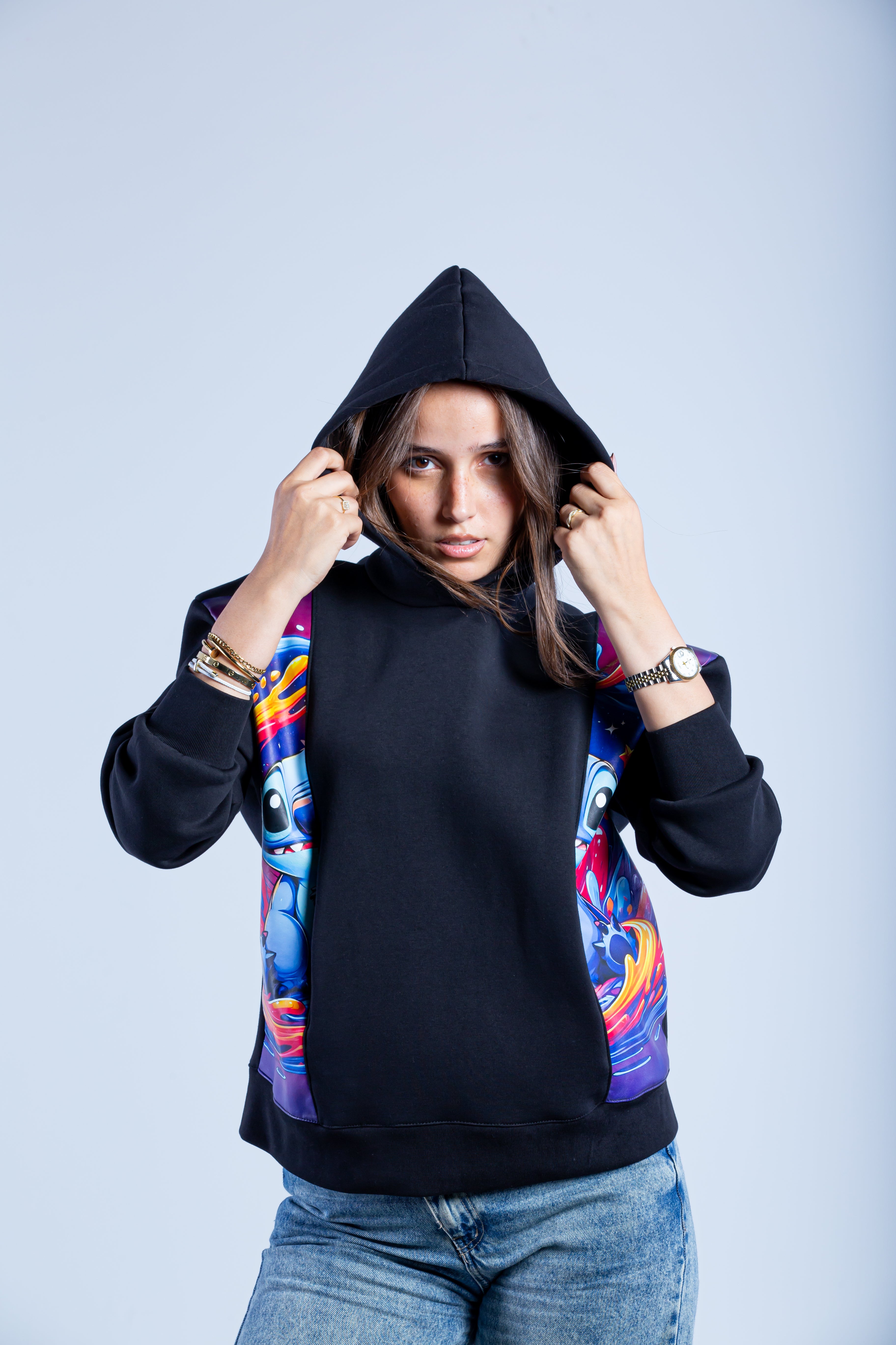 Printed hoodie
