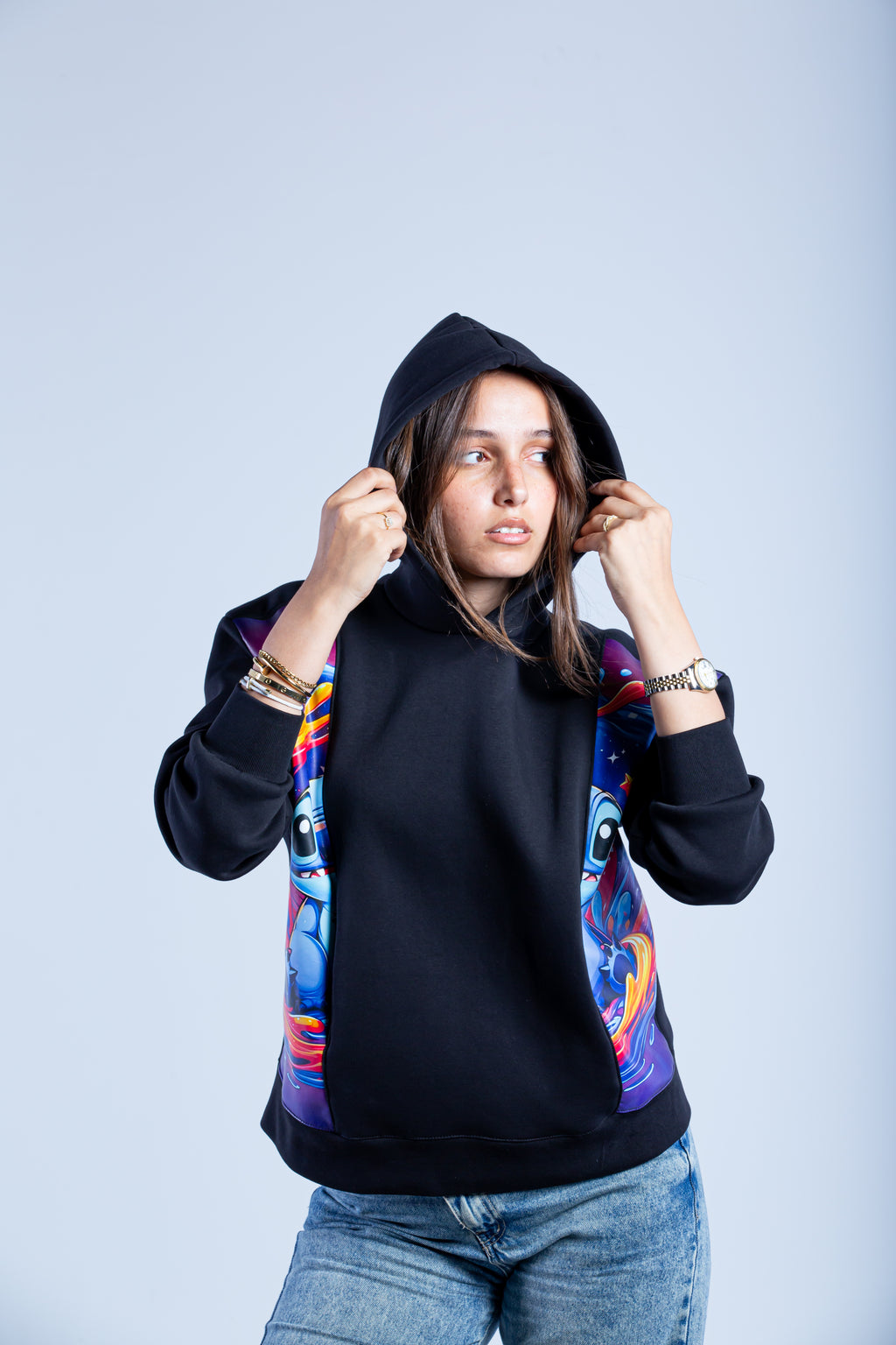 Printed hoodie