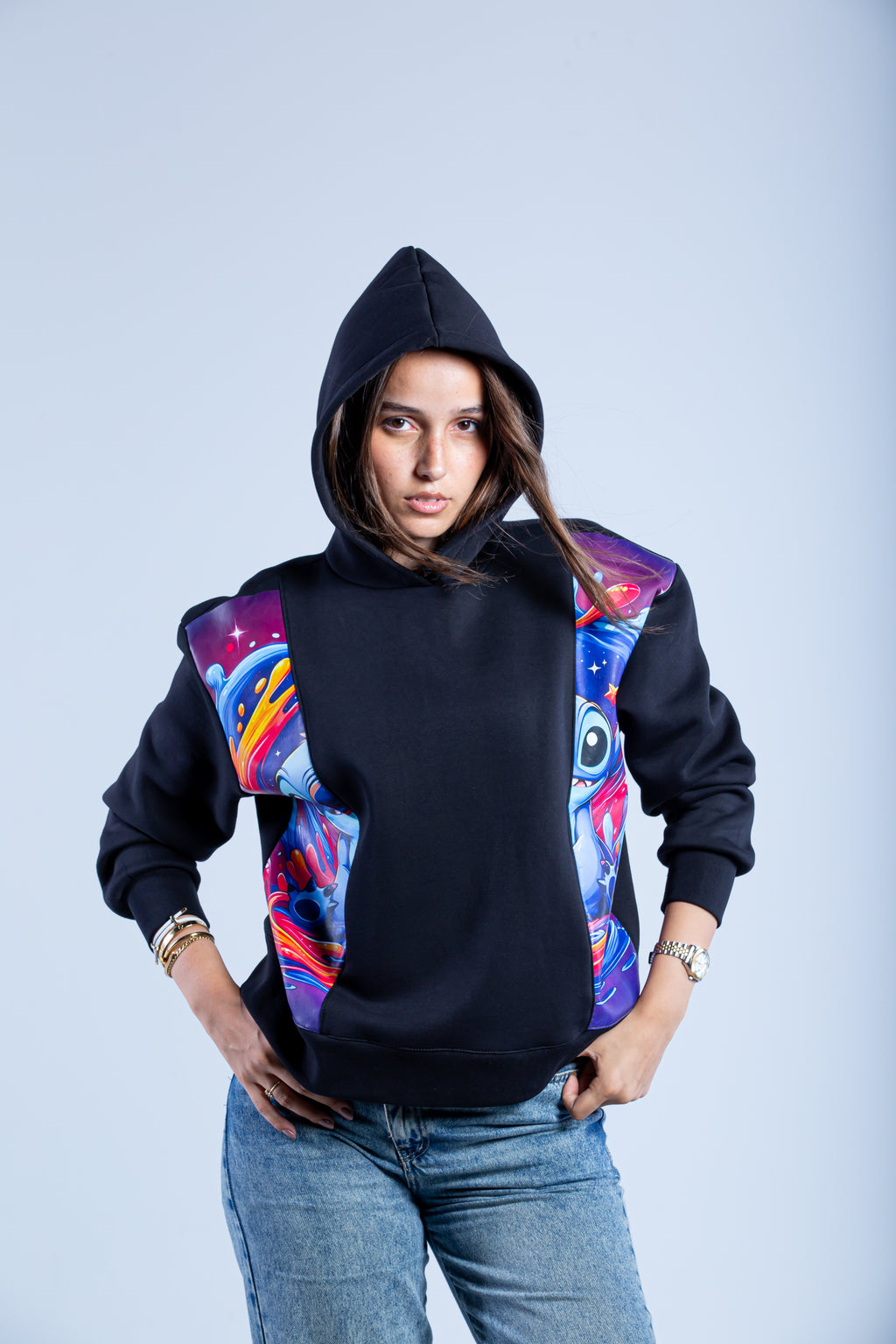 Printed hoodie