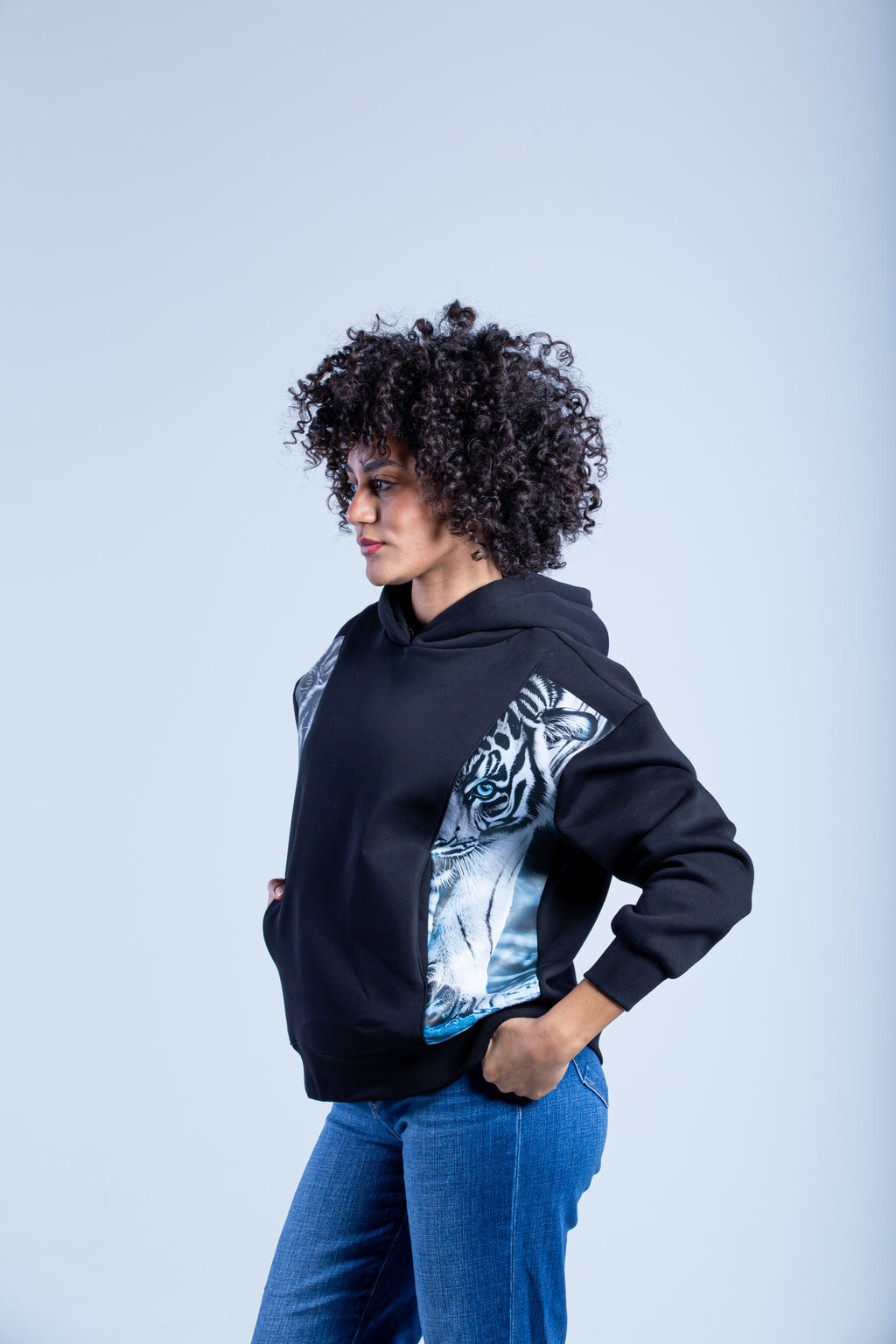 Printed hoodie