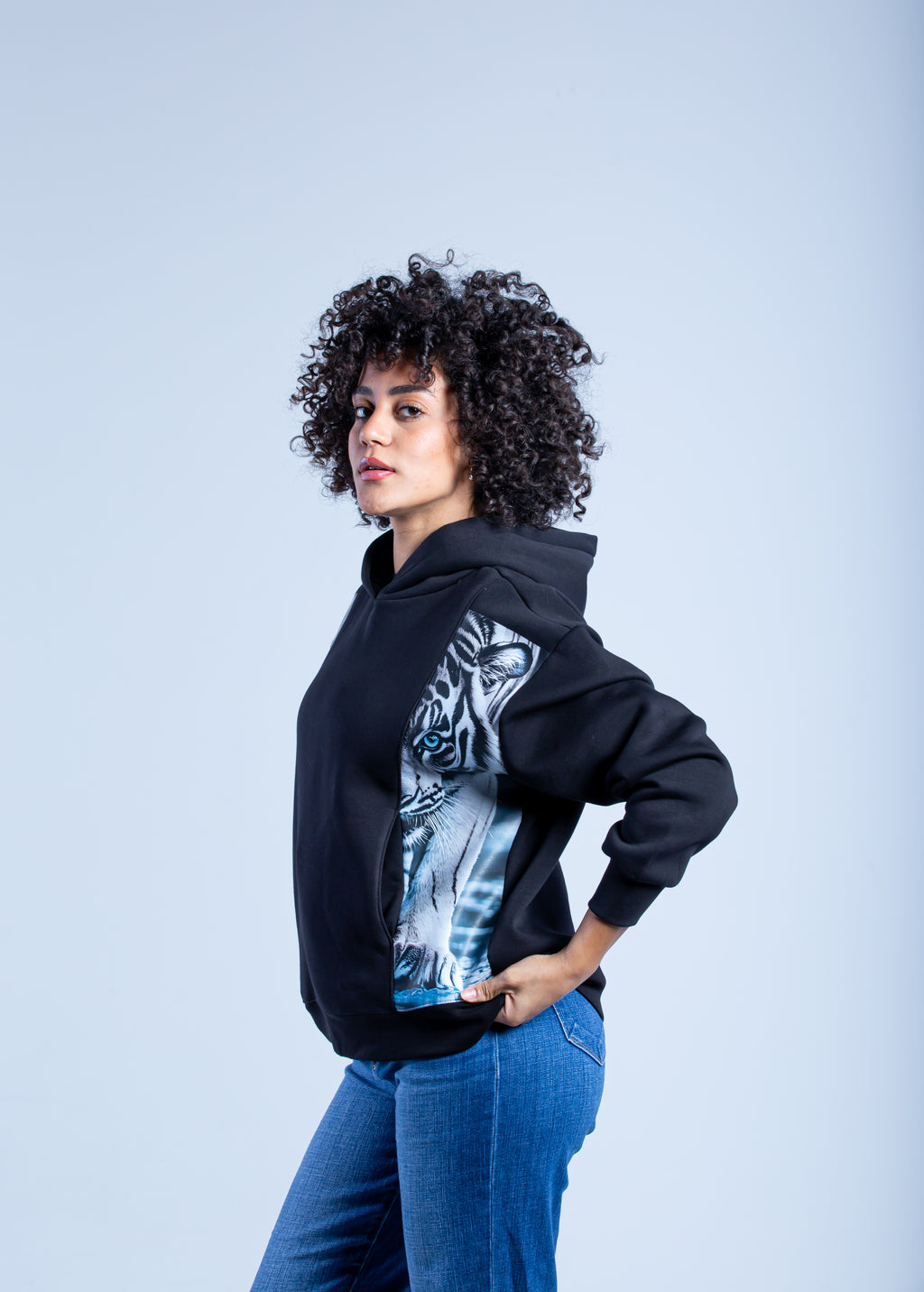 Printed hoodie