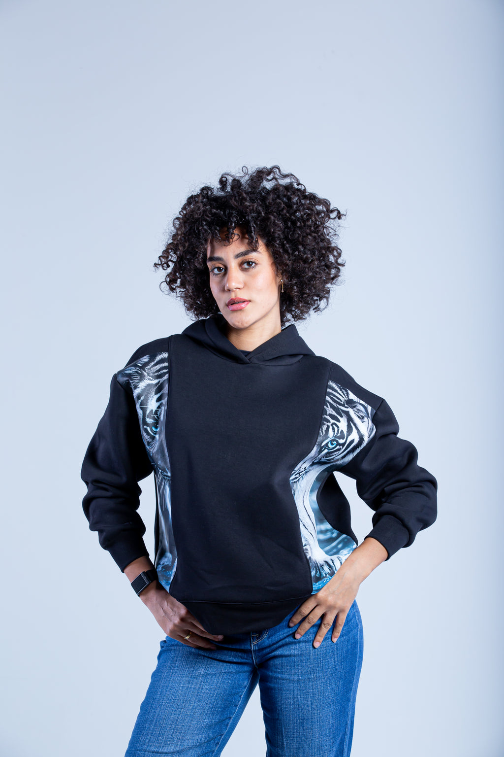 Printed hoodie