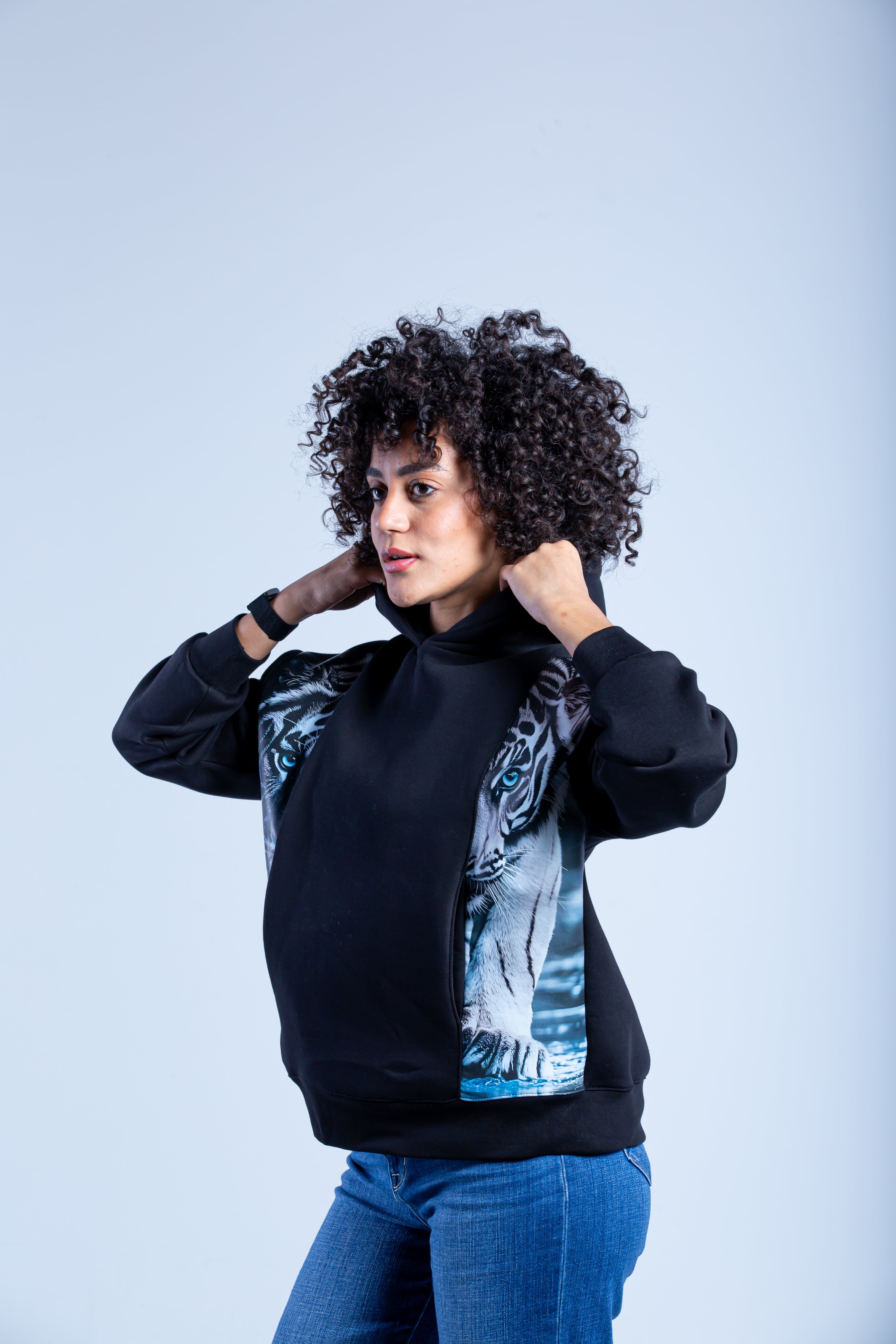 Printed hoodie