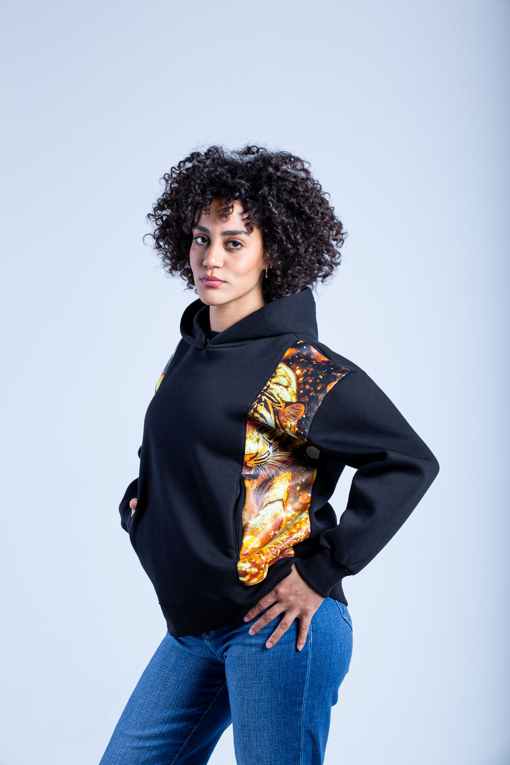 Printed hoodie