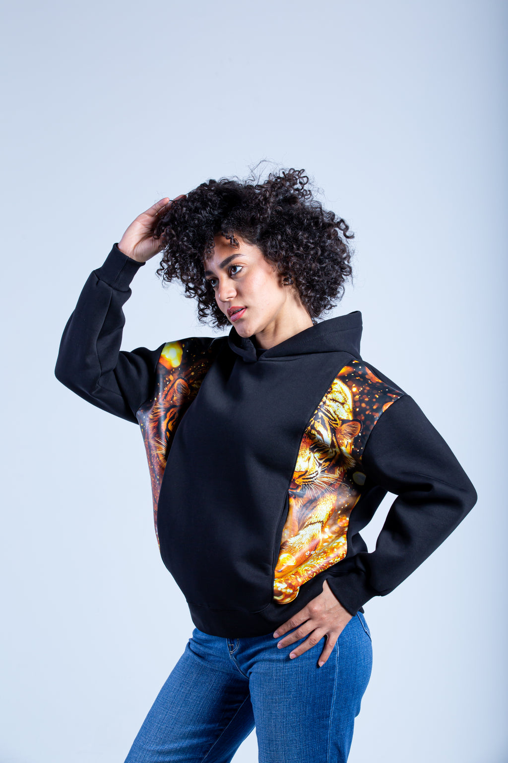 Printed hoodie