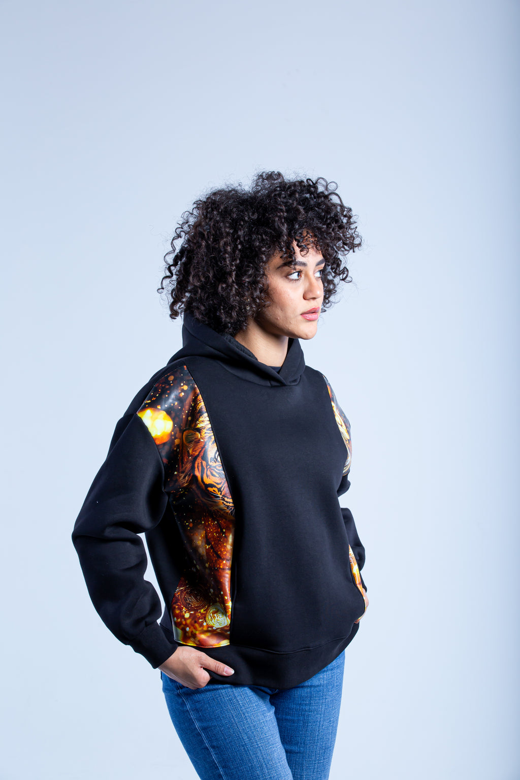 Printed hoodie